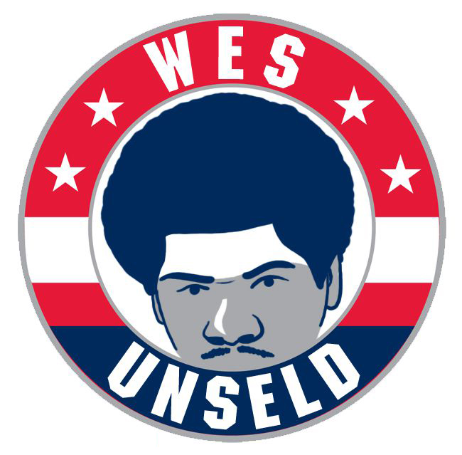 Washington Wizards Wes Unseld Logo fabric transfer